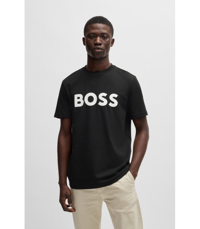Hugo Boss camiseta algodón - Negro