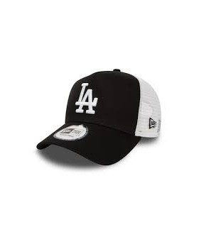 New Era gorra LA Dodgers Clean Black A-Frame Trucker Cap