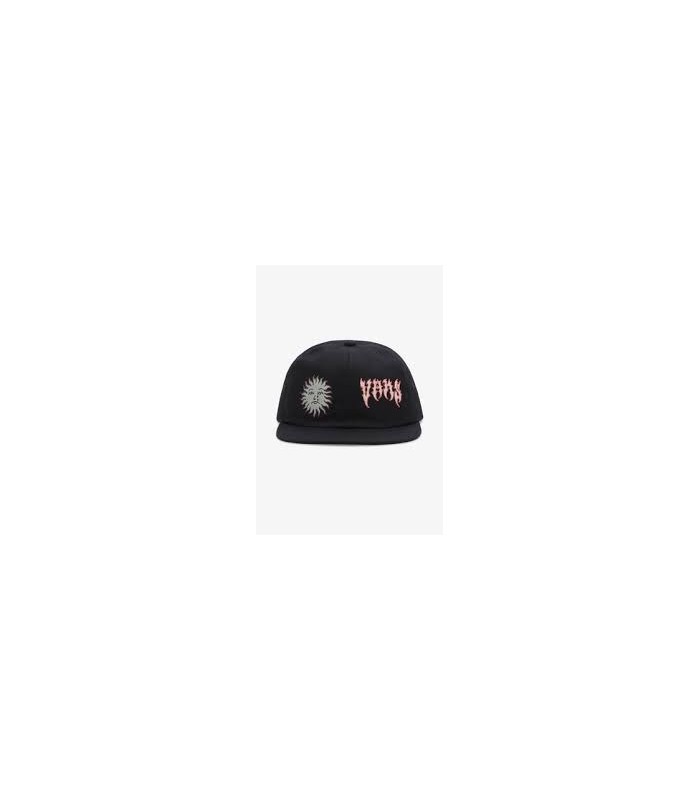 Vans gorra unisex negra Sunface Jockey