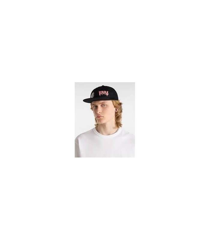 Vans gorra unisex negra Sunface Jockey