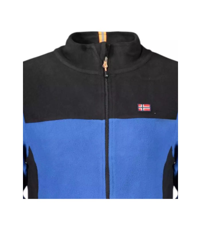 Norway M forro polar con cremallera AZUL/NEGRO