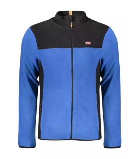 Norway M forro polar con cremallera AZUL/NEGRO