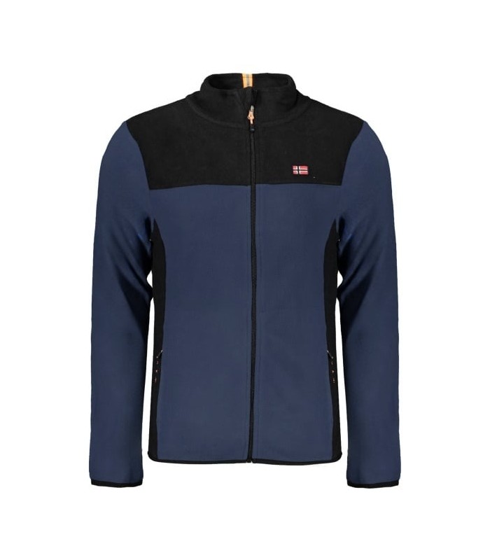 Norway M forro polar con cremallera MARINO/NEGRO