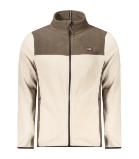 Norway M forro polar con cremallera CRUDO/MARRON