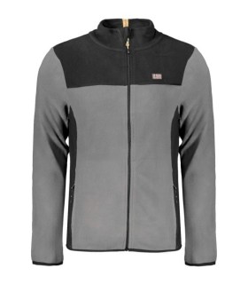 Norway M forro polar con cremallera GRIS/NEGRO