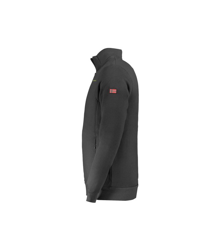 Norway sudadera con cremallera - Negro