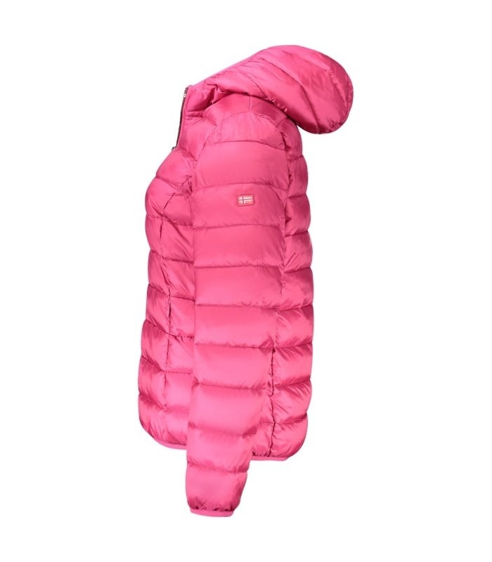 Norway chaquetón W con capucha - Fucsia