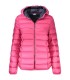 Norway chaquetón W con capucha - Fucsia