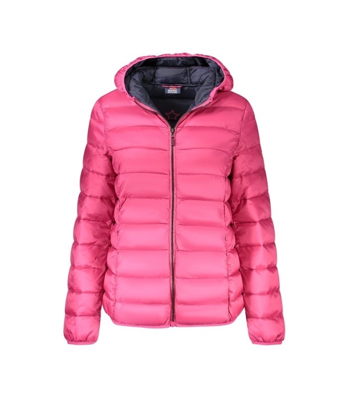 Norway chaquetón W con capucha - Fucsia