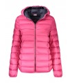 Norway chaquetón W con capucha - Fucsia