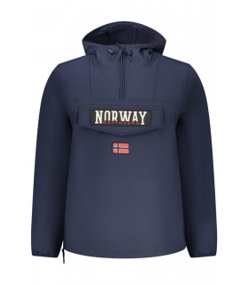 Norway kanguro M con capucha - Marino