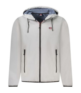 Norway chaqueta SOFT SHELL M con capucha - Gris/Azul