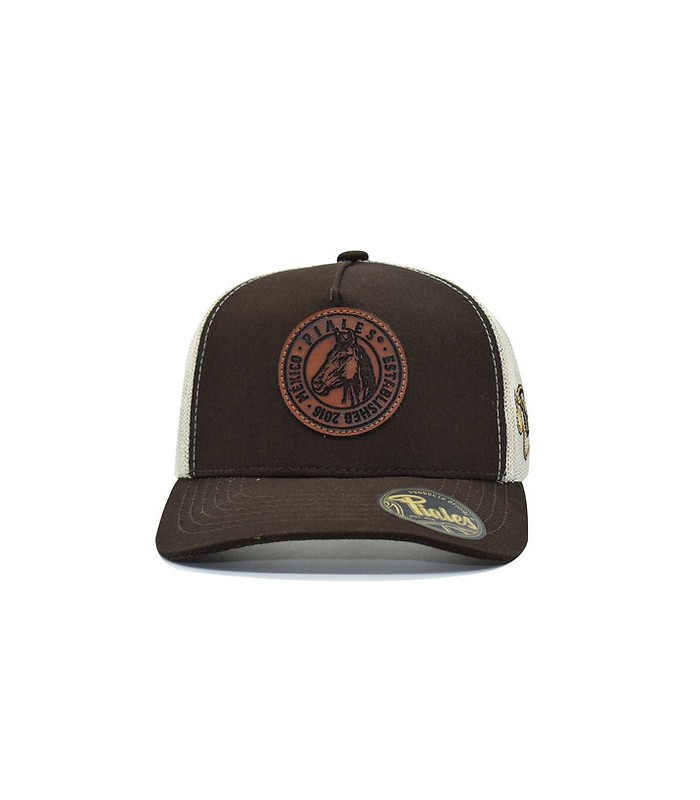 PIALES gorra El CUACO café