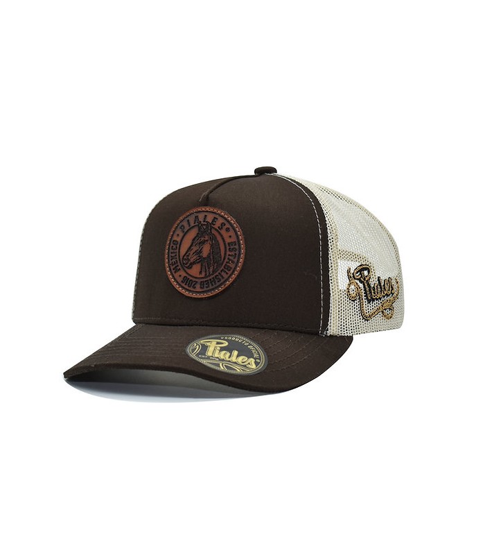 PIALES gorra El CUACO café