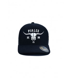 PIALES gorra Longhorn Negro BSC-07