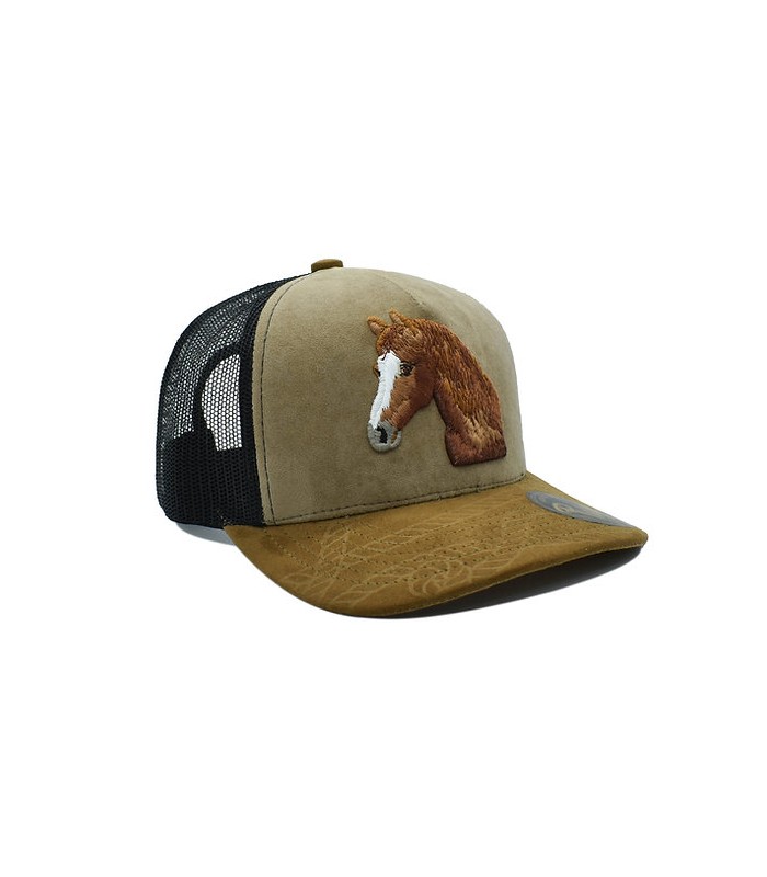 PIALES gorra Caballo Arena/Negro