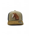 PIALES gorra Caballo Arena/Negro