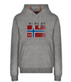 Norway sudadera M con capucha Grey