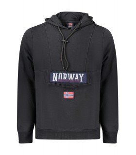 Norway sudadera canguro M Black