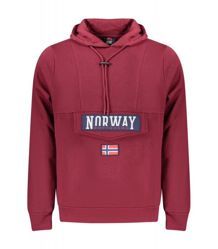 Norway sudadera canguro M Merlot