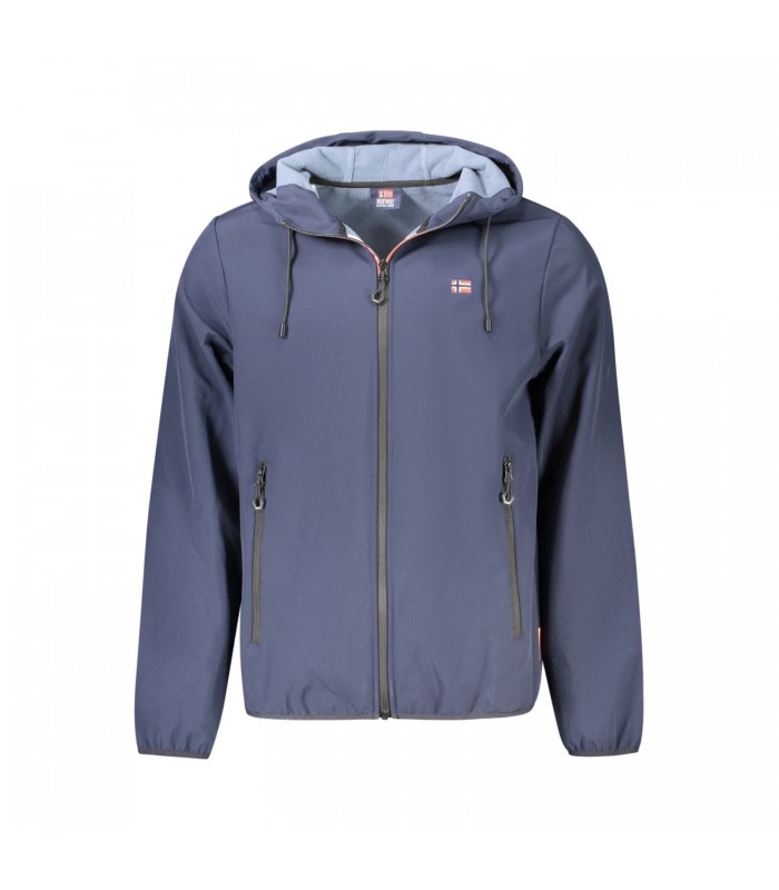 Norway chaqueta SOFT SHELL M con capucha - Marino/Azul
