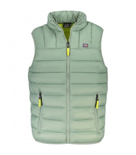 Norway chaleco con bolsillos M - Verde/Amarillo