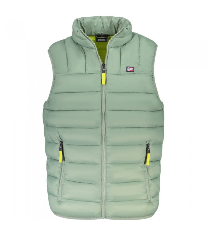 Norway chaleco con bolsillos M - Verde/Amarillo