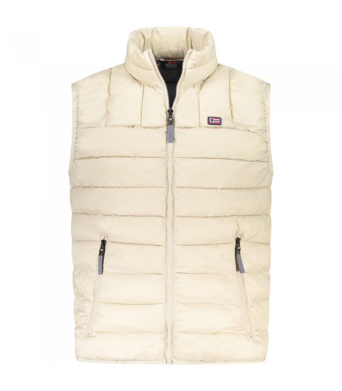 Norway chaleco con bolsillos M - Beige/Gris
