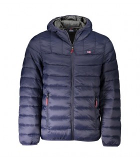 Norway chaquetón con capucha - Marino/Gris