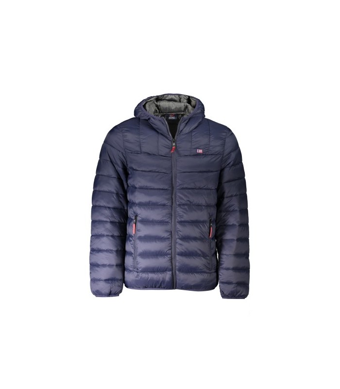 Norway chaquetón con capucha - Marino/Gris