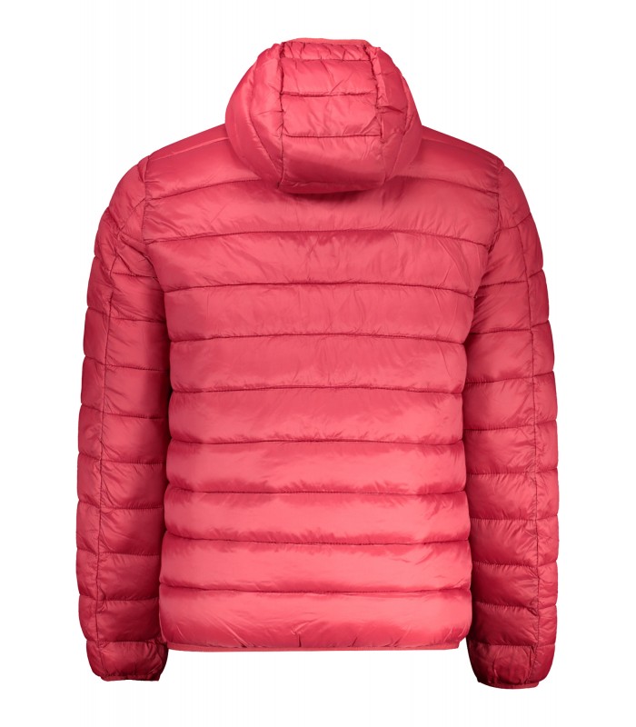 Norway chaquetón con capucha - Rojo/Gris