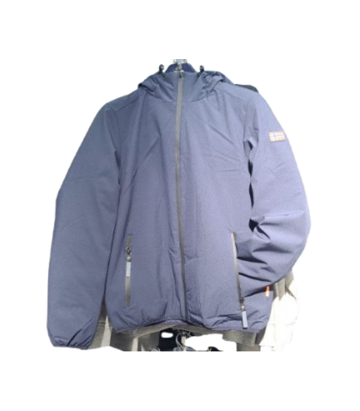 Norway chaqueta M con capucha WATERPROOF - Marino/Azul