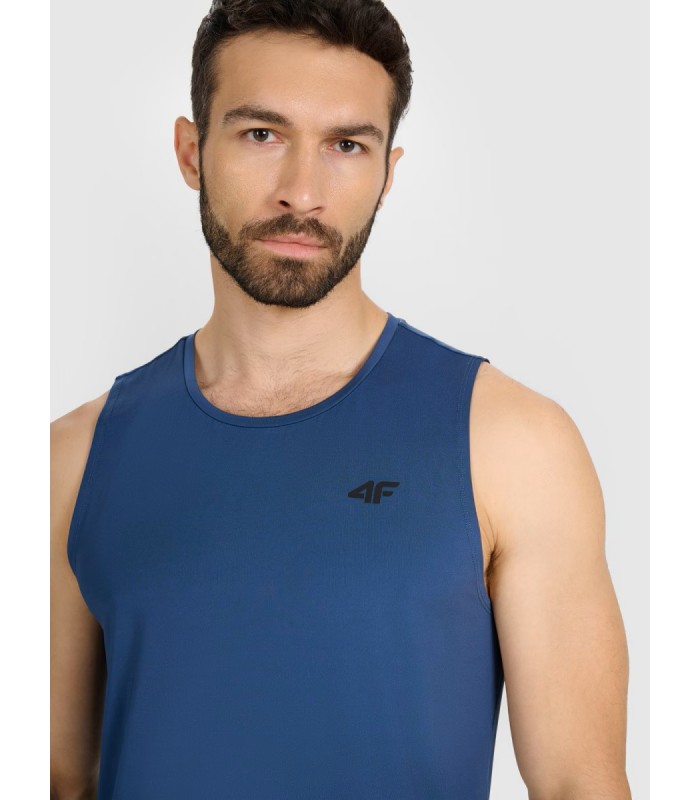 4F  Camiseta de tirantes M - Azul