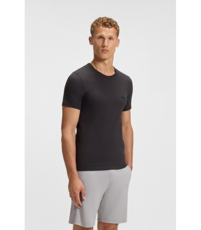 Hugo Boss pack-3 camisetas m/corta - Blanco/Verde/Negro