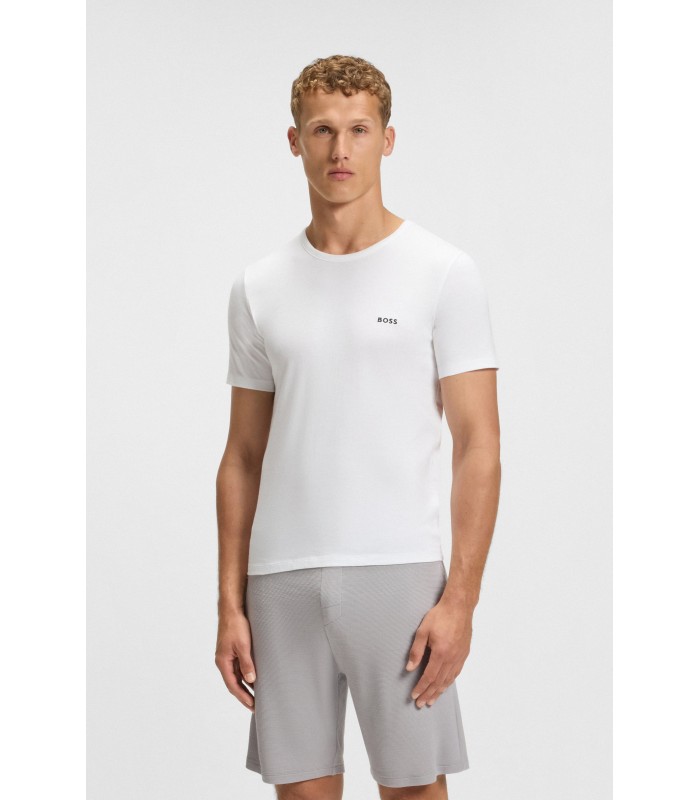 Hugo Boss pack-3 camisetas m/corta - Blanco/Verde/Negro