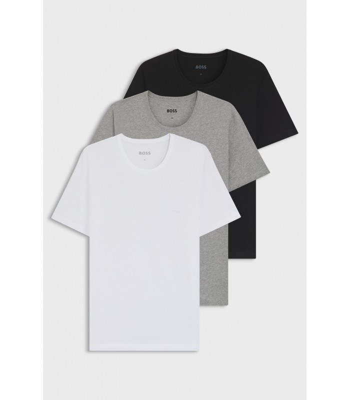 Hugo Boss pack-3 camisetas m/corta - Blanco/Verde/Negro