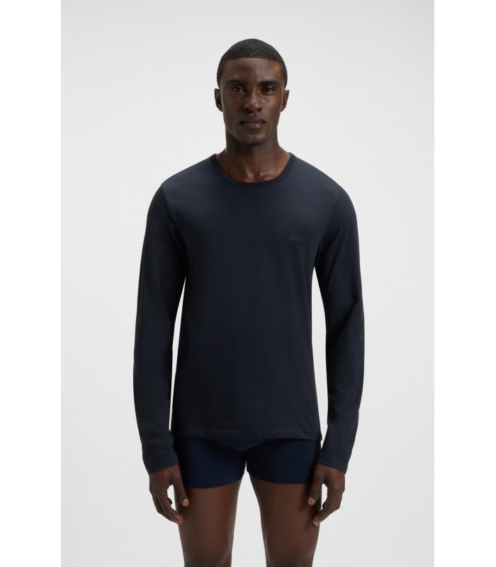 Hugo Boss Pack-3 camisetas manga larga - Granate-Blanco-Marino