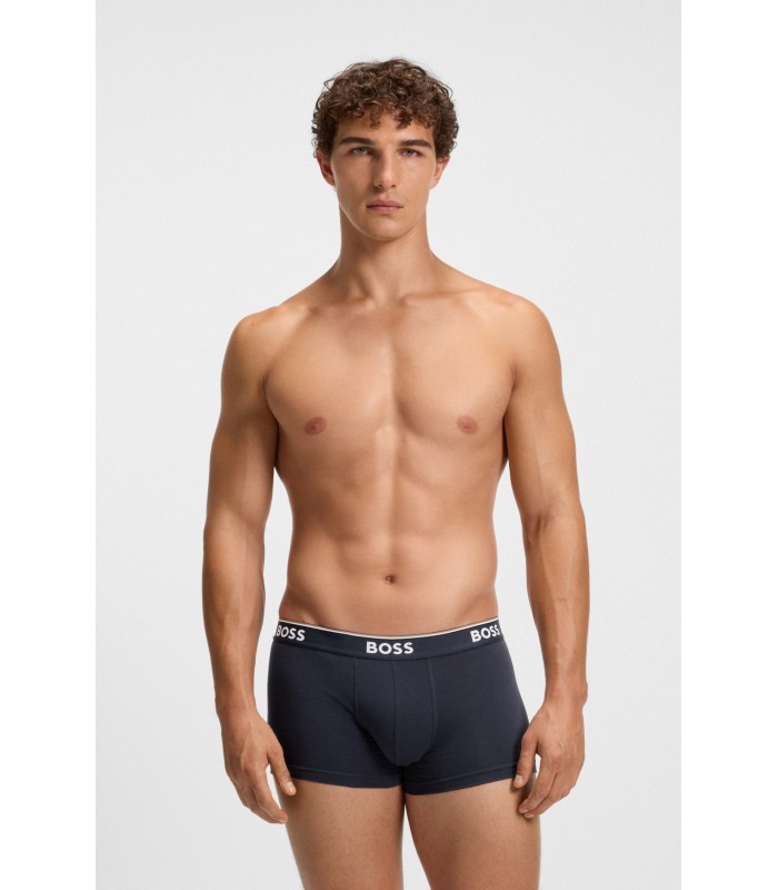 Hugo Boss boxer pack-3 - Azul/Petróleo/Negro