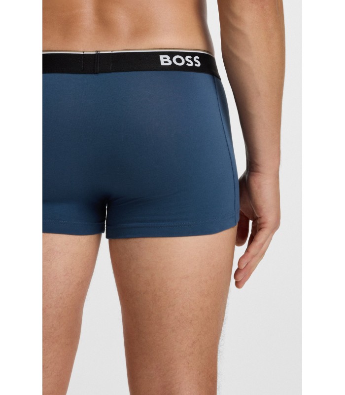 Hugo Boss boxer pack-3 - Azul/Petróleo/Negro