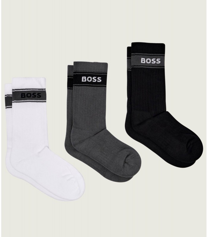 Hugo Boss pack-3 calcetines media caña