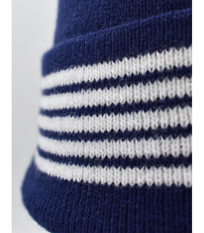 Real Madrid Gorro Franja Blanca - Adulto y Junior