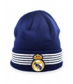 Real Madrid Gorro Franja Blanca - Adulto y Junior