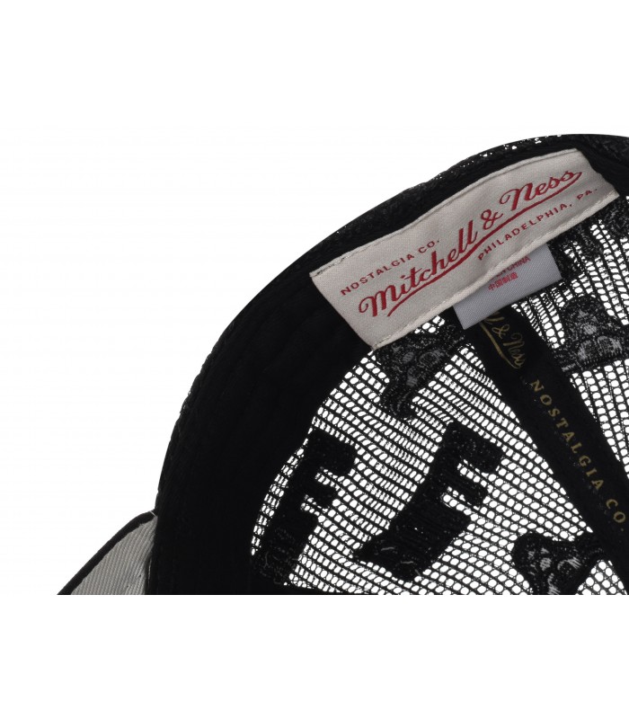 Mitchell & Ness gorra NBA MONOGRAM TRUCKER BULLS