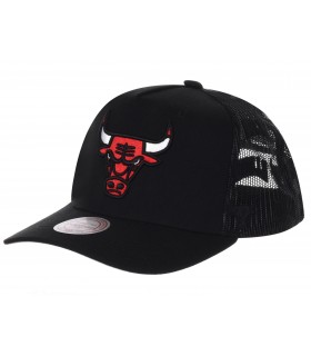 Mitchell & Ness gorra NBA MONOGRAM TRUCKER BULLS