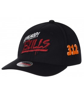 Mitchell & Ness gorra NBA HWC SLAP STICKER CLASSIC RED BULLS
