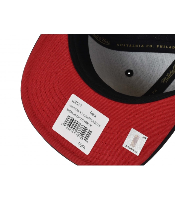 Mitchell & Ness gorra NBA BIG FACE 7.0 SNAPBACK BULLS