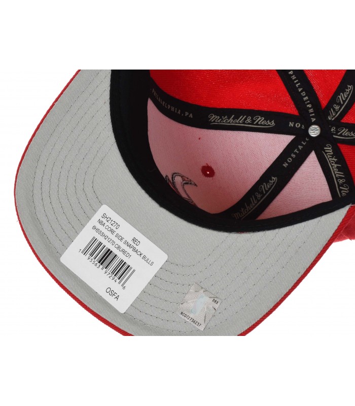 Mitchell & Ness gorra NBA CORE SIDE SNAPBACK BULLS