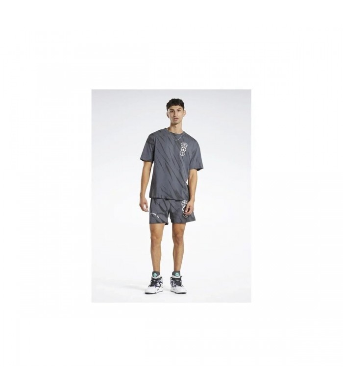 Reebok PANTALONES CORTOS PARA HOMBRE - CL BLOCK PARTY SHORT
