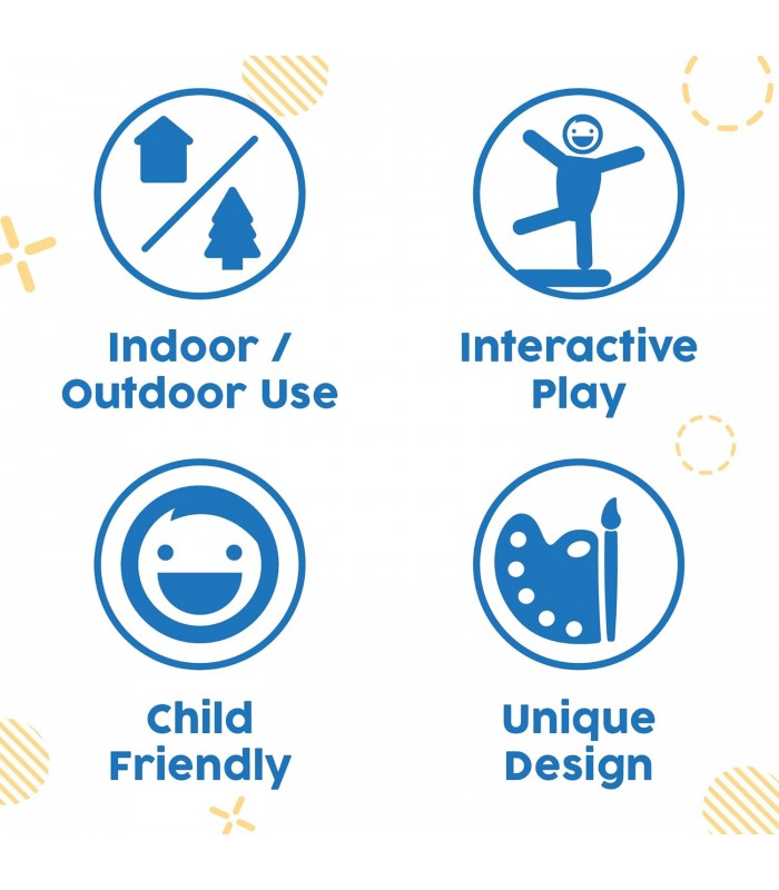 Monster Knockout Bop Bag - Saco de boxeo