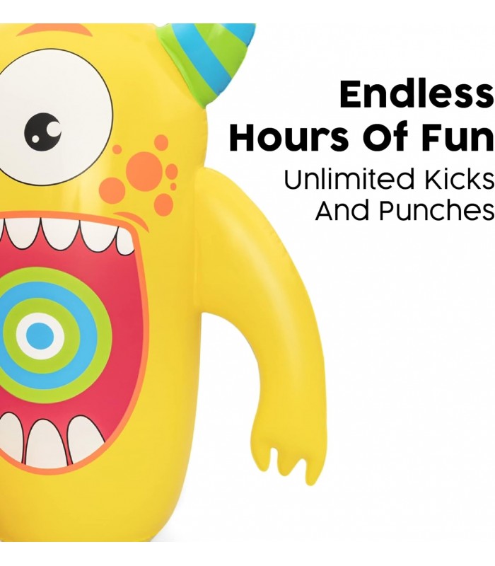 Monster Knockout Bop Bag - Saco de boxeo